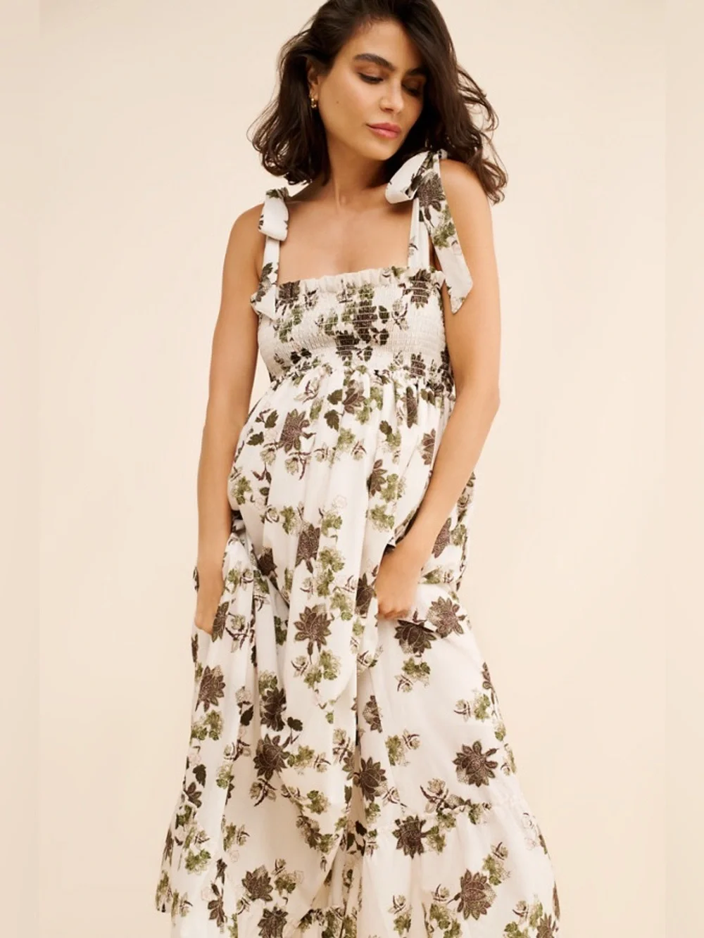 Anthropologie Especia Maternity Poucette Dress